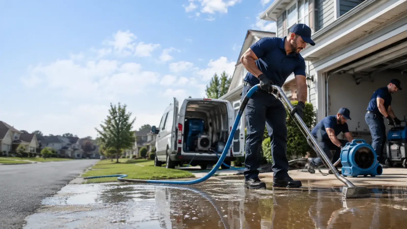 Flood Damage Restoration in Luther, OK